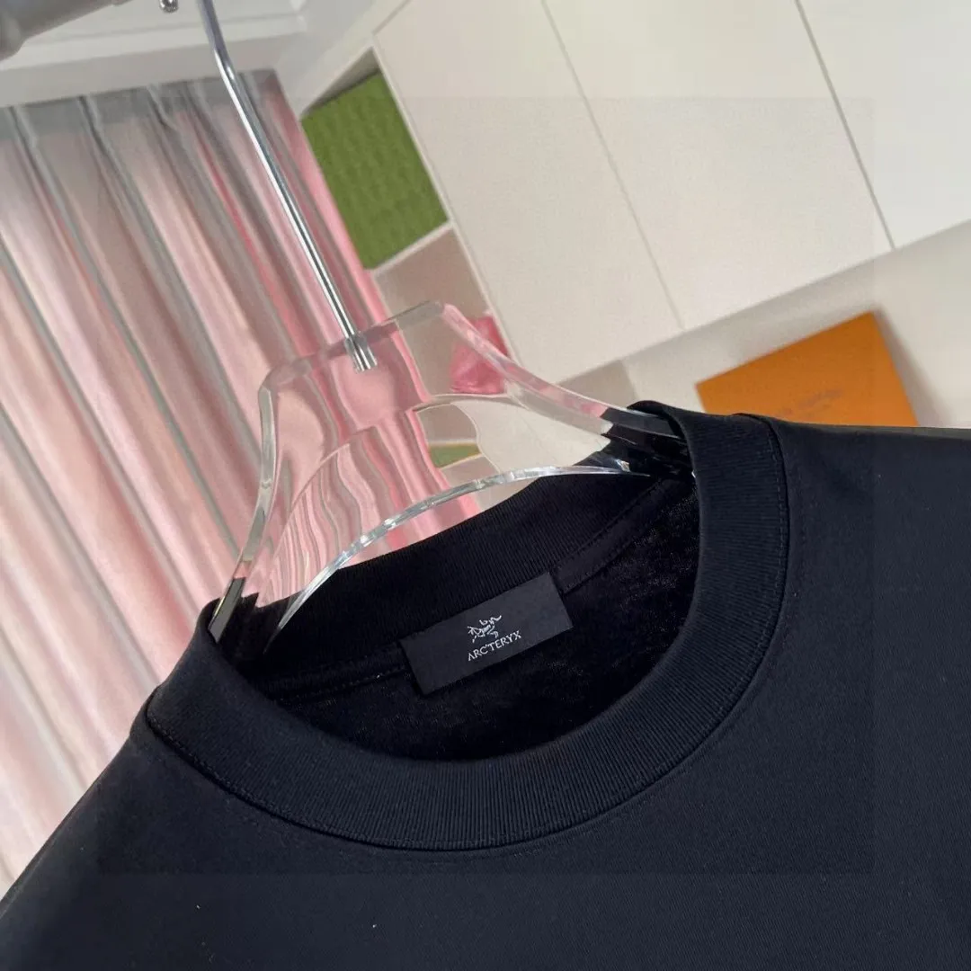 ARC'TERYX* 2025 New Arrival logo t g Same Style Size：S M L XL XXL ：Black White Purple Gray